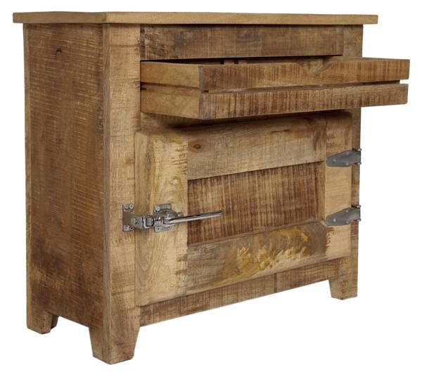 FRIGO Kommode Braun - Mango - 67 x 60 x 30 cm