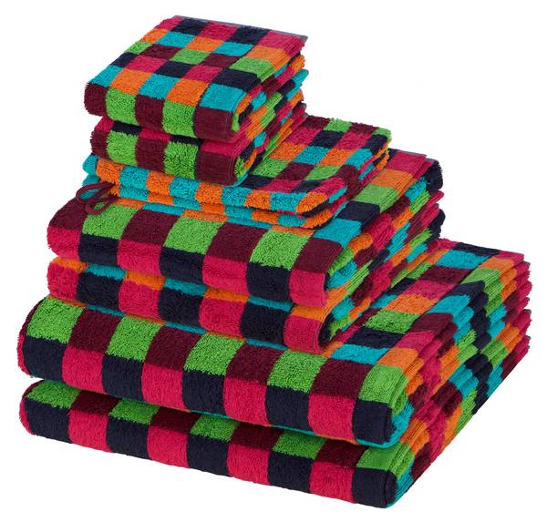 Handtuch-Set Lifestyle (8-teilig) Textil - 50 x 1 x 100 cm