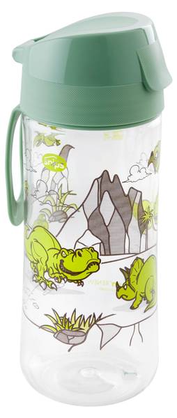 Kindertrinkflasche KIDS Grün - Kunststoff - 7 x 20 x 7 cm