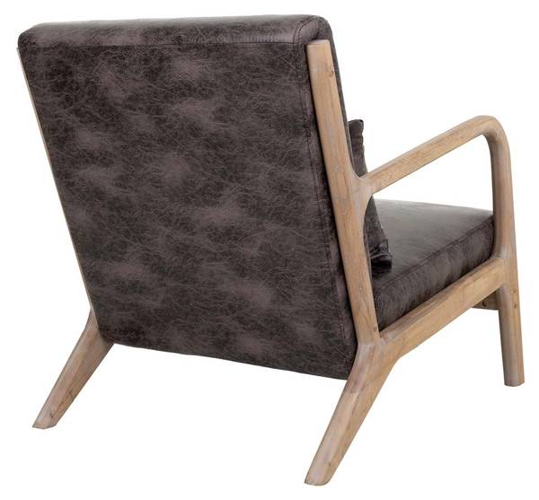 Sessel 4523323711 Braun - Massivholz - 66 x 74 x 83 cm