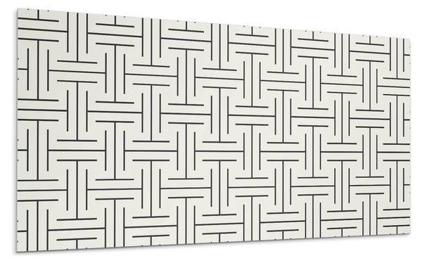 Klebepaneele Geo Kariert 100 x 50 cm