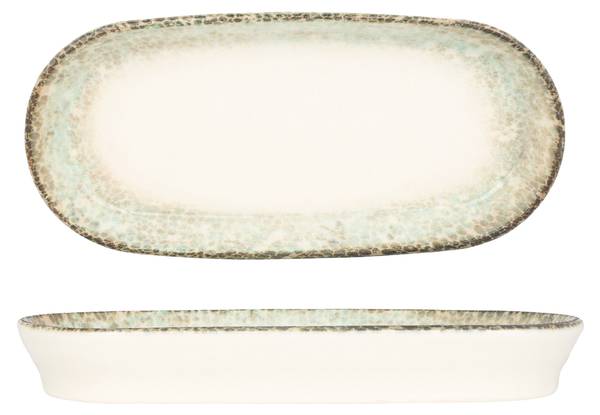 Servierschale Rust Green 2er set 20 x 2 x 20 cm
