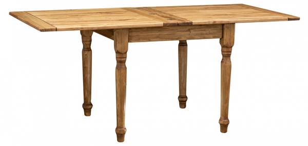 Küchentisch RUSTIKA Braun - Linde - 90 x 80 x 90 cm