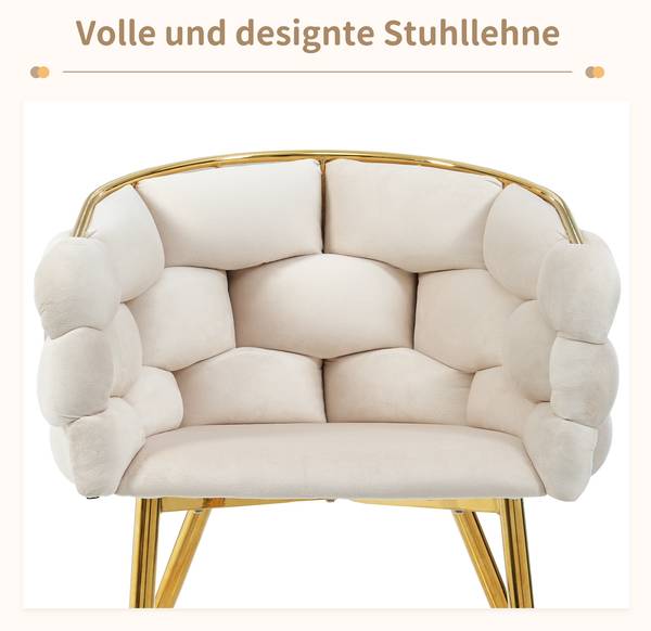 Esszimmerstühle | E - I - 20 Beige - Textil - 45 x 80 x 70 cm