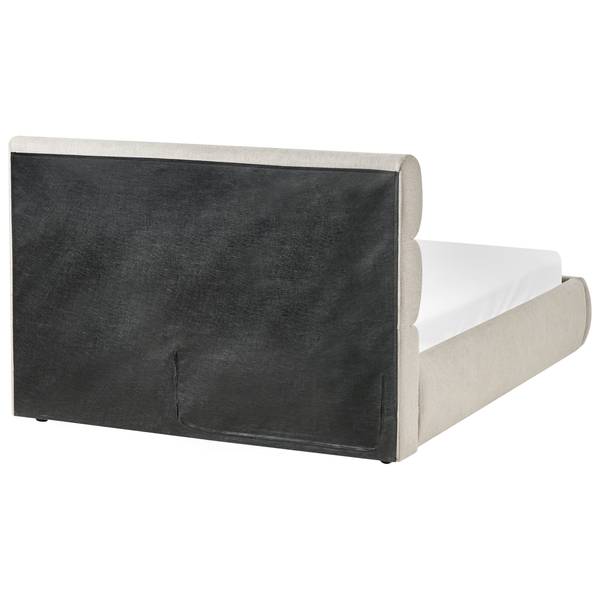Doppelbett BONIFACIO Schwarz - Grau - Textil - 160 x 106 x 230 cm