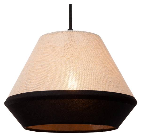 Suspension KALA Gris - Lin - 25 x 120 x 133 cm