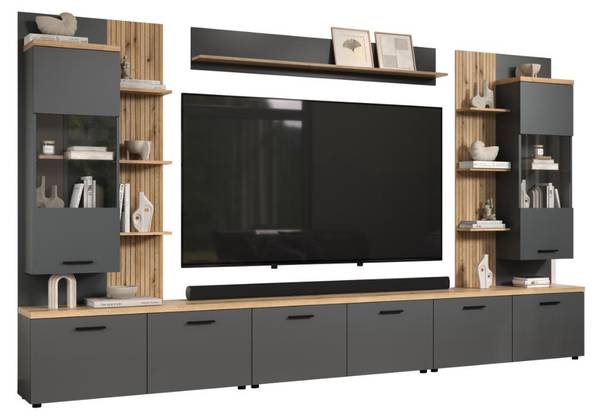 Regal Baggio 6-teilig 360 x 212 cm