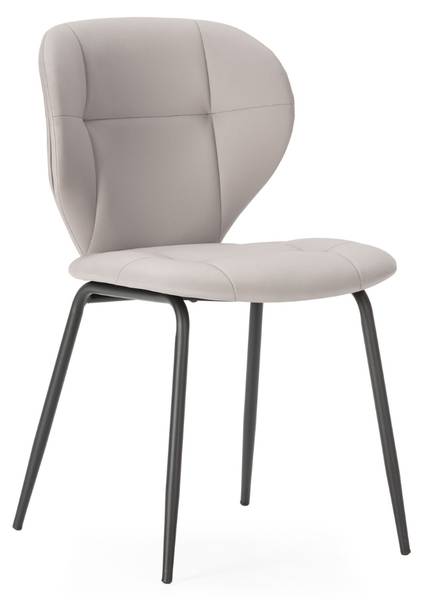 Stühle MAURA 2er-Set Beige - Kunststoff - 58 x 49 x 50 cm