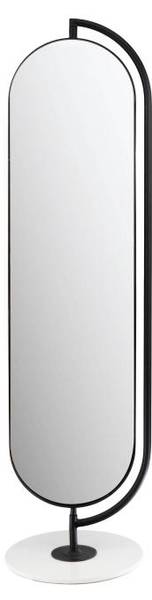 Miroir sur pied TOMONO Noir - Métal - 40 x 169 x 44 cm
