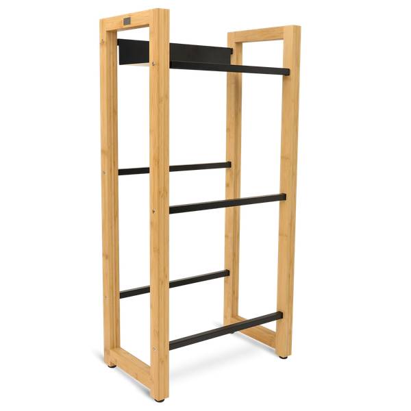 Getränkekistenregal H4H Braun - Bambus - 32 x 112 x 56 cm