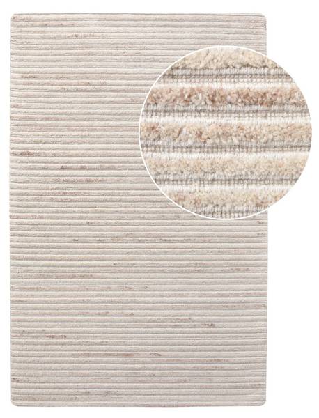 Teppiche VK8681847493082 Weiß - Wolle - 160 x 1 x 230 cm