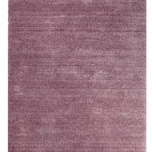 Hochflorteppich loft Violett - Polyester - 200 x 3 x 290 cm