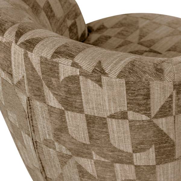 Fauteuil pivotant Serra Vert foncé - Vert