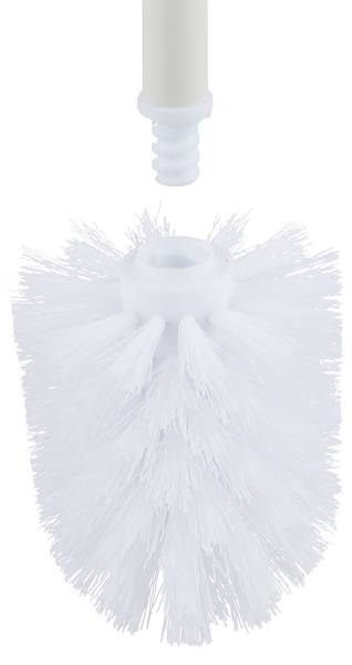 Toiletbutler met bakje wit - ijzer - 23 x 65 x 17 cm