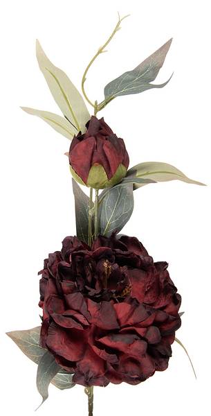 Kunstblume 80561 Rot - Kunststoff - 14 x 78 x 14 cm