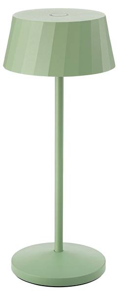 Akku-Tischleuchte Facetta Salbei