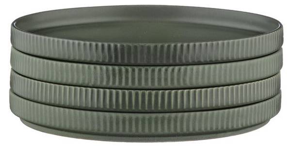 Bord SCANDI set van 4 donkergroen