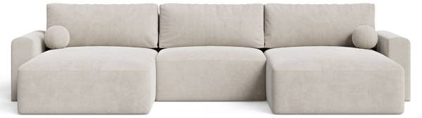 Ecksofa U AURORA Beige