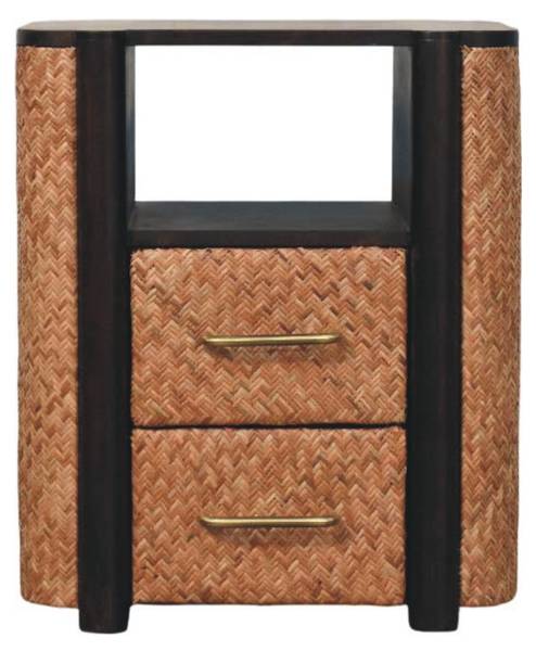 Nachttisch Havanna Braun - Mango - 40 x 60 x 50 cm
