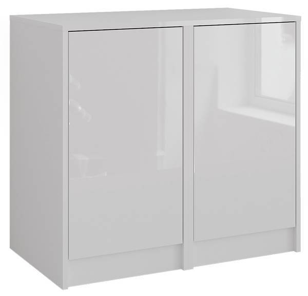 Sideboard Sherry 57722 wit - plaatmateriaal op houtbasis - 81 x 76 x 50 cm
