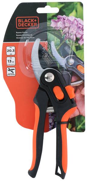 Gartenschere MEBLSN451007 Schwarz - Kunststoff - 6 x 3 x 21 cm