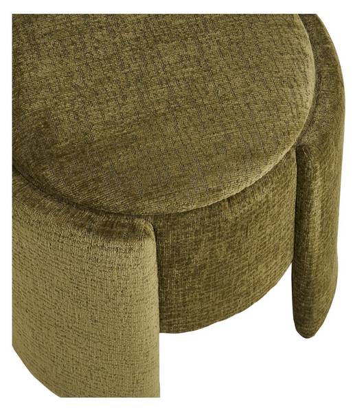 Pouf Folva Grün - Textil - 42 x 44 x 42 cm