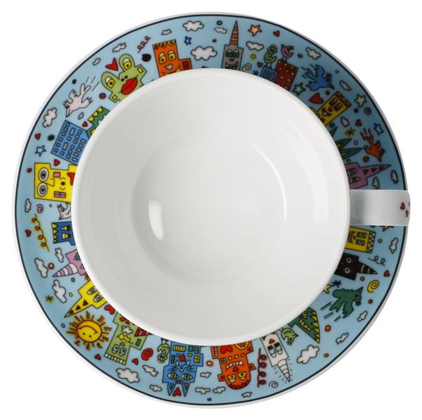 Tasse James Rizzi My New York City Day Porzellan - 15 x 7 x 15 cm