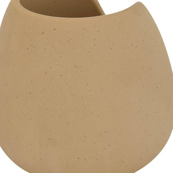 Räuchergefäß WONJ Beige - Keramik - 7 x 11 x 9 cm