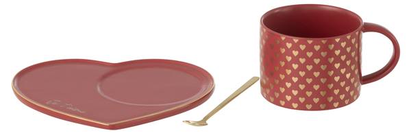 Tassen Holly Berry Rot - Keramik - 15 x 8 x 16 cm