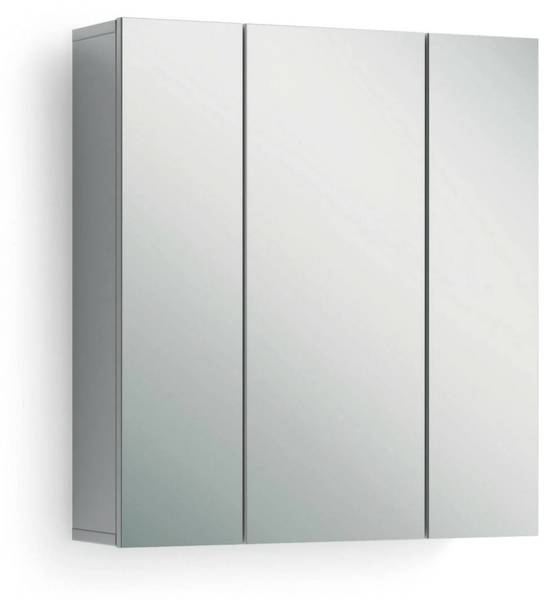 Hängeschrank Algeri Weiß - Holzwerkstoff - 60 x 70 x 17 cm