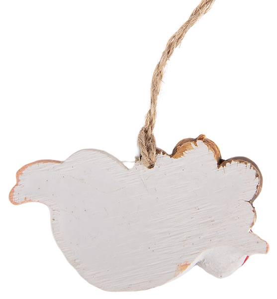 Weihnachtsanhänger Engel 666148 Weiß - Kunststoff - 1 x 5 x 7 cm