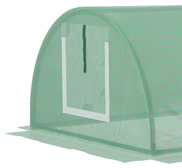 Gewächshaus BB4563 Grün - Metall - 80 x 45 x 300 cm