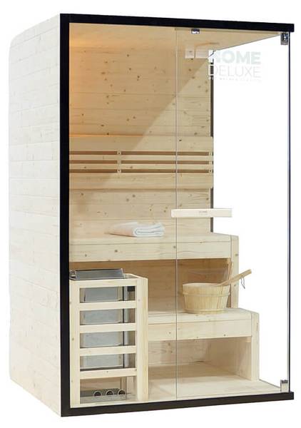 Traditionele sauna SHADOW M 120 x 120 cm