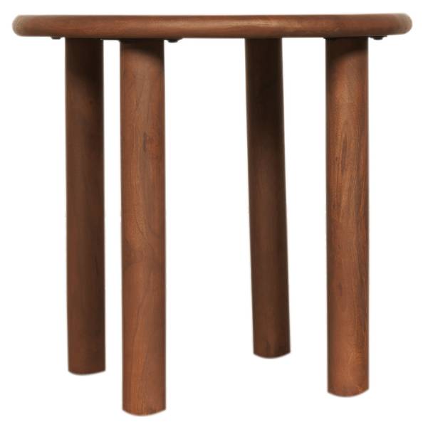 Couchtisch ENZO Braun - Massivholz - 37 x 41 x 37 cm