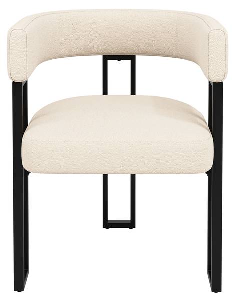 Esszimmerstuhl Astraios 2er-Set Beige - Metall - Textil - 52 x 72 x 54 cm