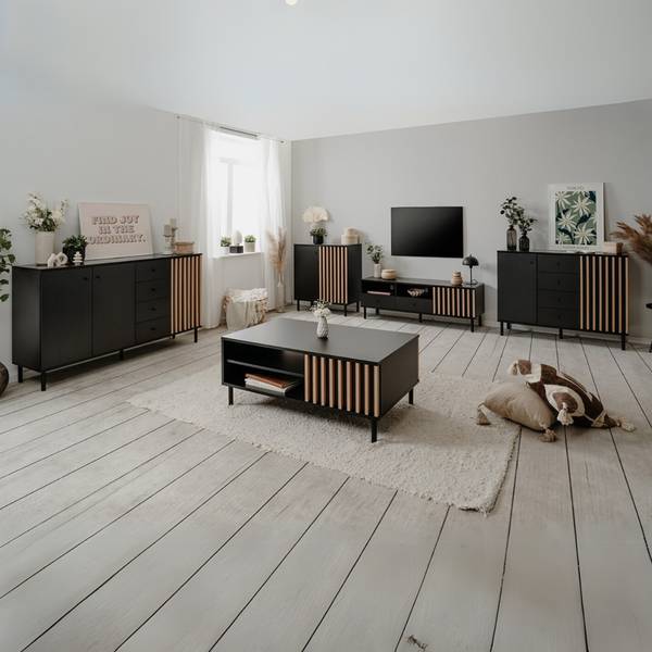 Couchtisch MONZA Braun - Holzwerkstoff - 67 x 47 x 111 cm