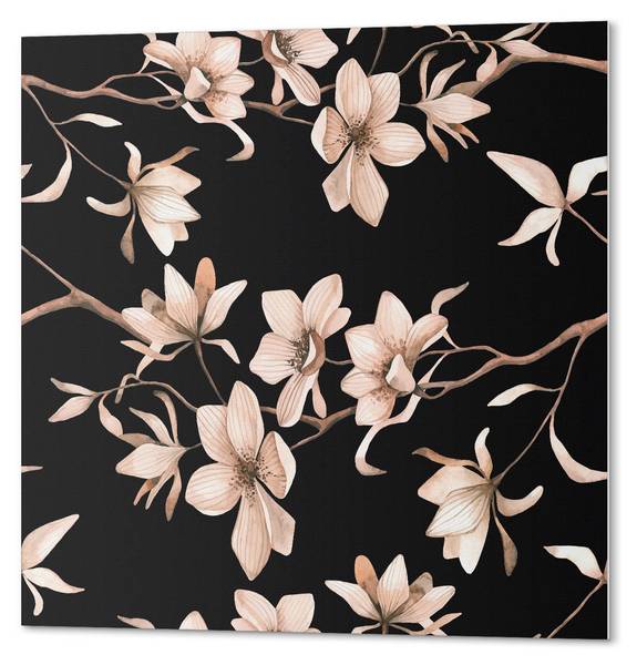Vinylfliese BlumenHinte 20er-Set 20 x 20 cm