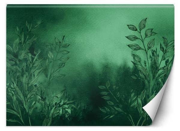 Papier peint prairie botanique 350 x 245 cm