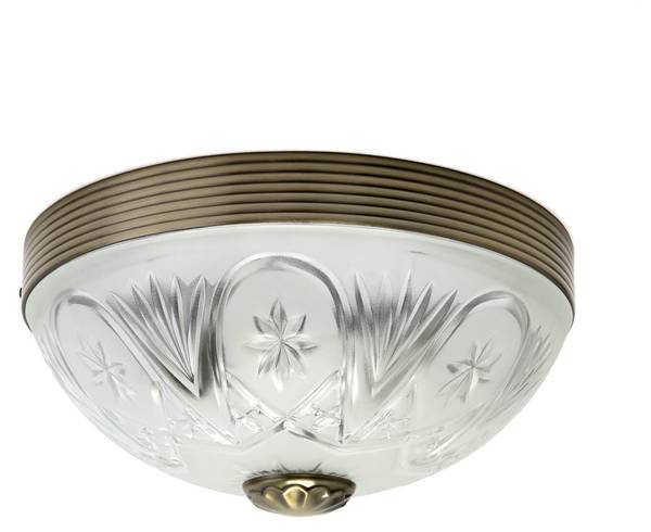Deckenleuchte Annabella Metall - Bronze - 2-flammig