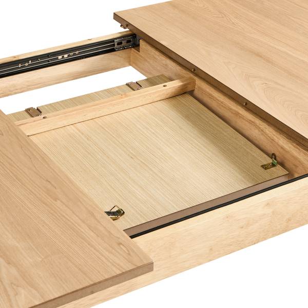 Ausziehbarer Tisch LARTO Braun - Holzwerkstoff - 90 x 76 x 180 cm