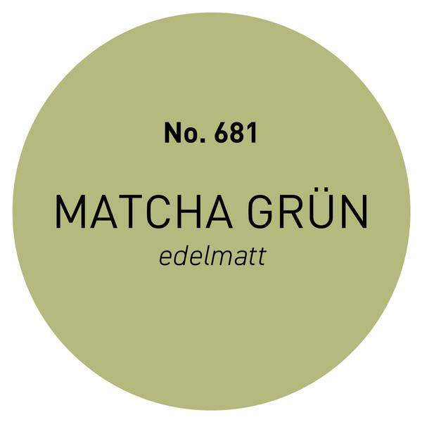 Wandfarbe (5L) edelmatt Grün No.681 Grün - 30 x 22 x 40 cm