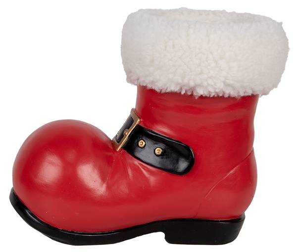 Weihnachtsdekorationsfigur Deco&Ade Rot - Kunststoff - 15 x 22 x 25 cm