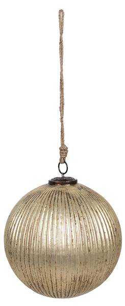 Weihnachtskugel Snow 40538 Gold - Glas - 20 x 20 x 20 cm