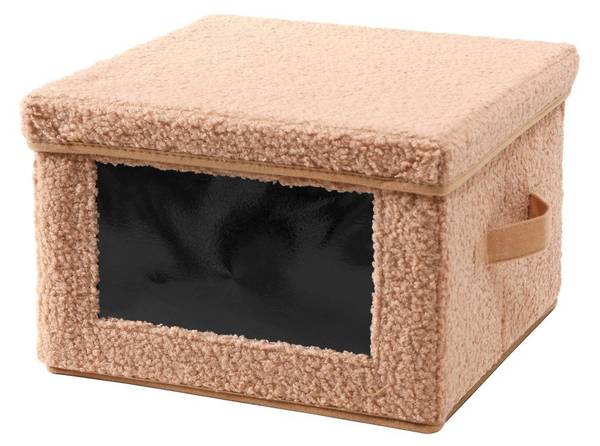 Aufbewahrungsbox 22189 Beige - Polyester - 28 x 30 x 40 cm