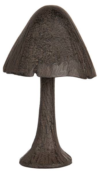 Dekorationsfigur Pilz Deco&Tto Braun - Metall - 7 x 13 x 7 cm
