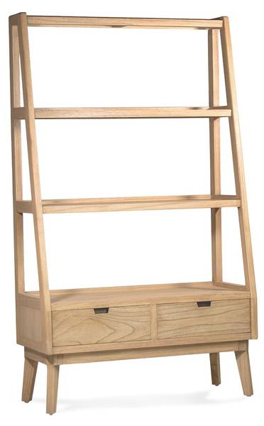 Bücherregal Scandi Beige - Holz teilmassiv - 100 x 170 x 40 cm