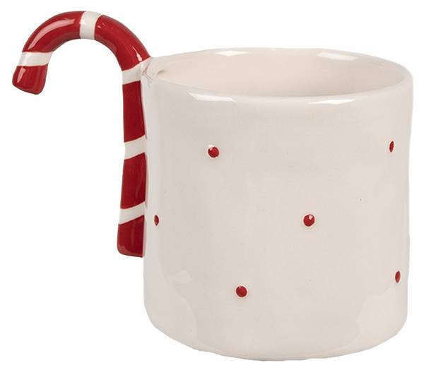 Mok Miles&Cups beige - keramiek - 9 x 10 x 14 cm