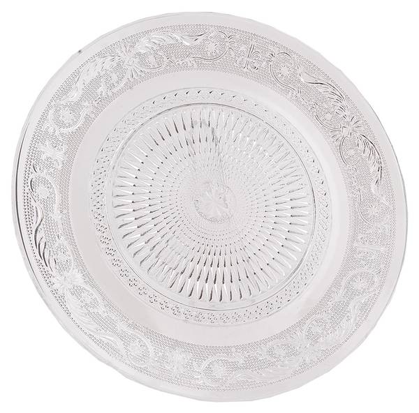 Speiseteller Shabby Chic 2738 Glas - 25 x 1 x 25 cm