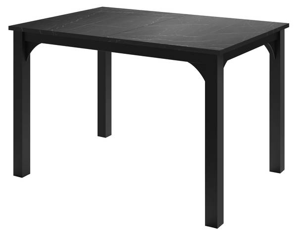 Tisch Focus Schwarz - Marmor Schwarz Dekor