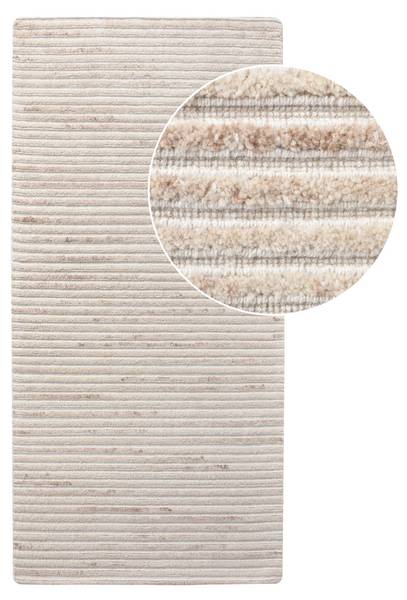 Teppiche VK8681847495680 Weiß - Wolle - 80 x 1 x 180 cm